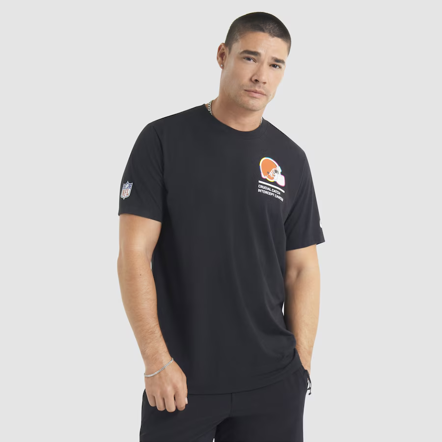 Men Cleveland Browns #3 Nike NFL 2025 T shirt->nfl t-shirts->Sports Accessory
